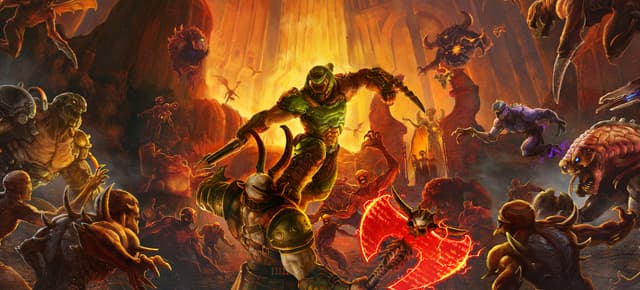 DOOM Eternal key art