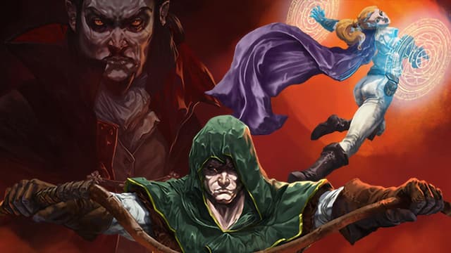 Vampire Survivors key art