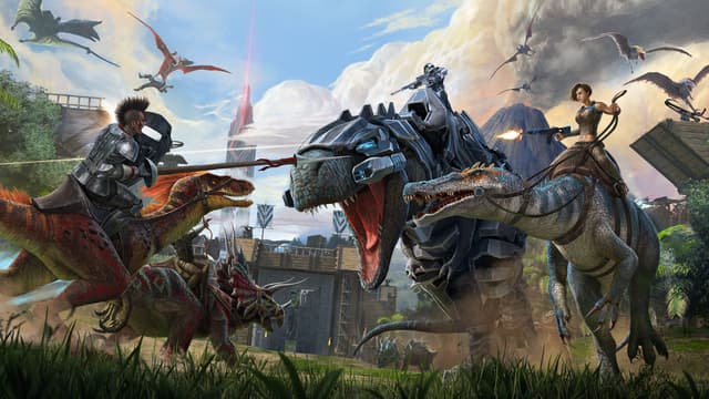 ARK: Survival Evolved key art