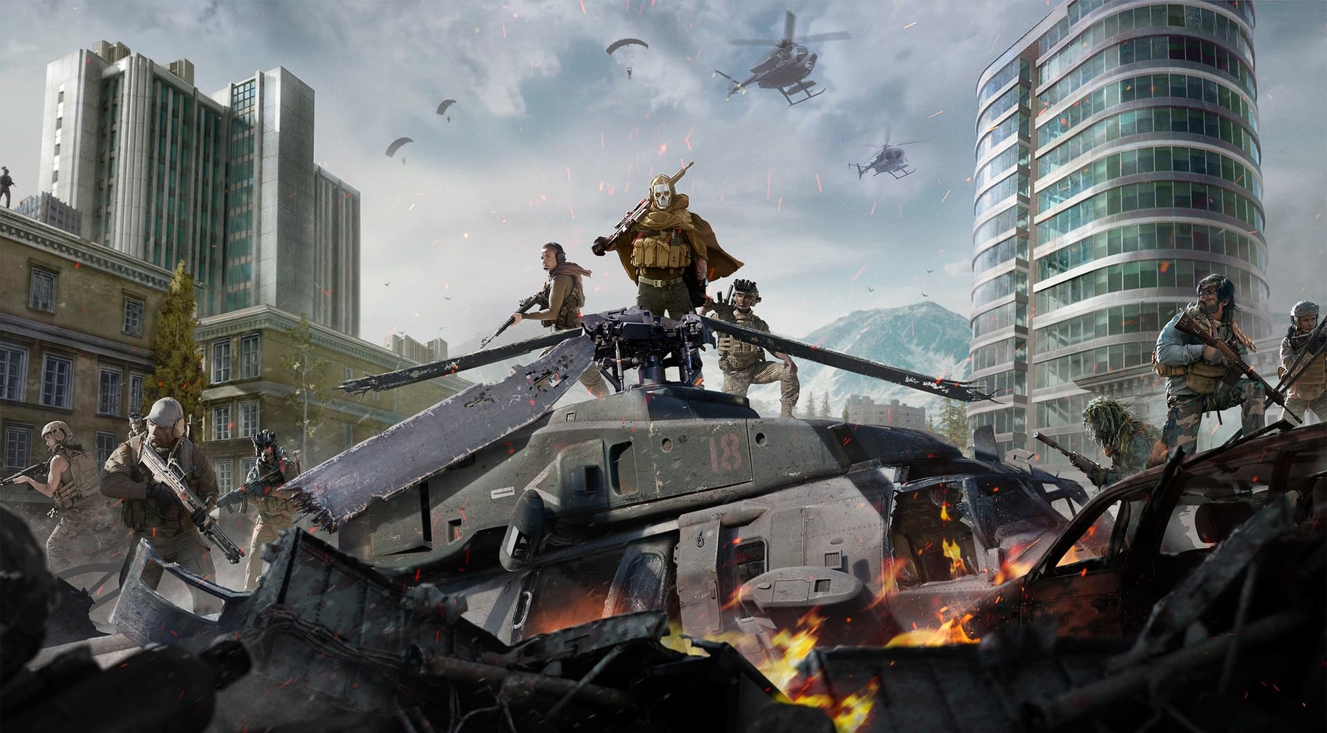 Call of Duty: Warzone — key art