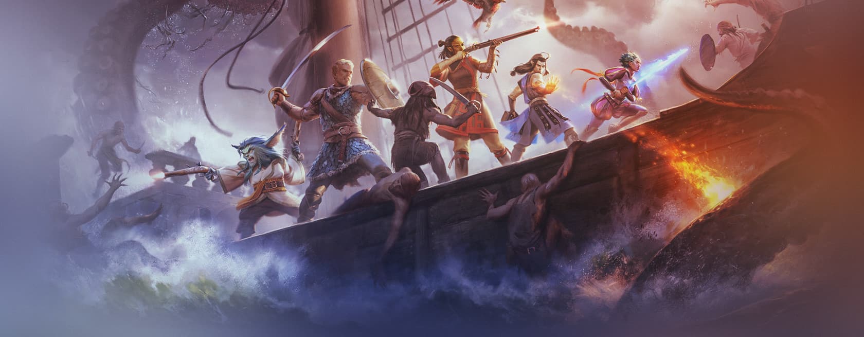 Pillars of Eternity II — key art