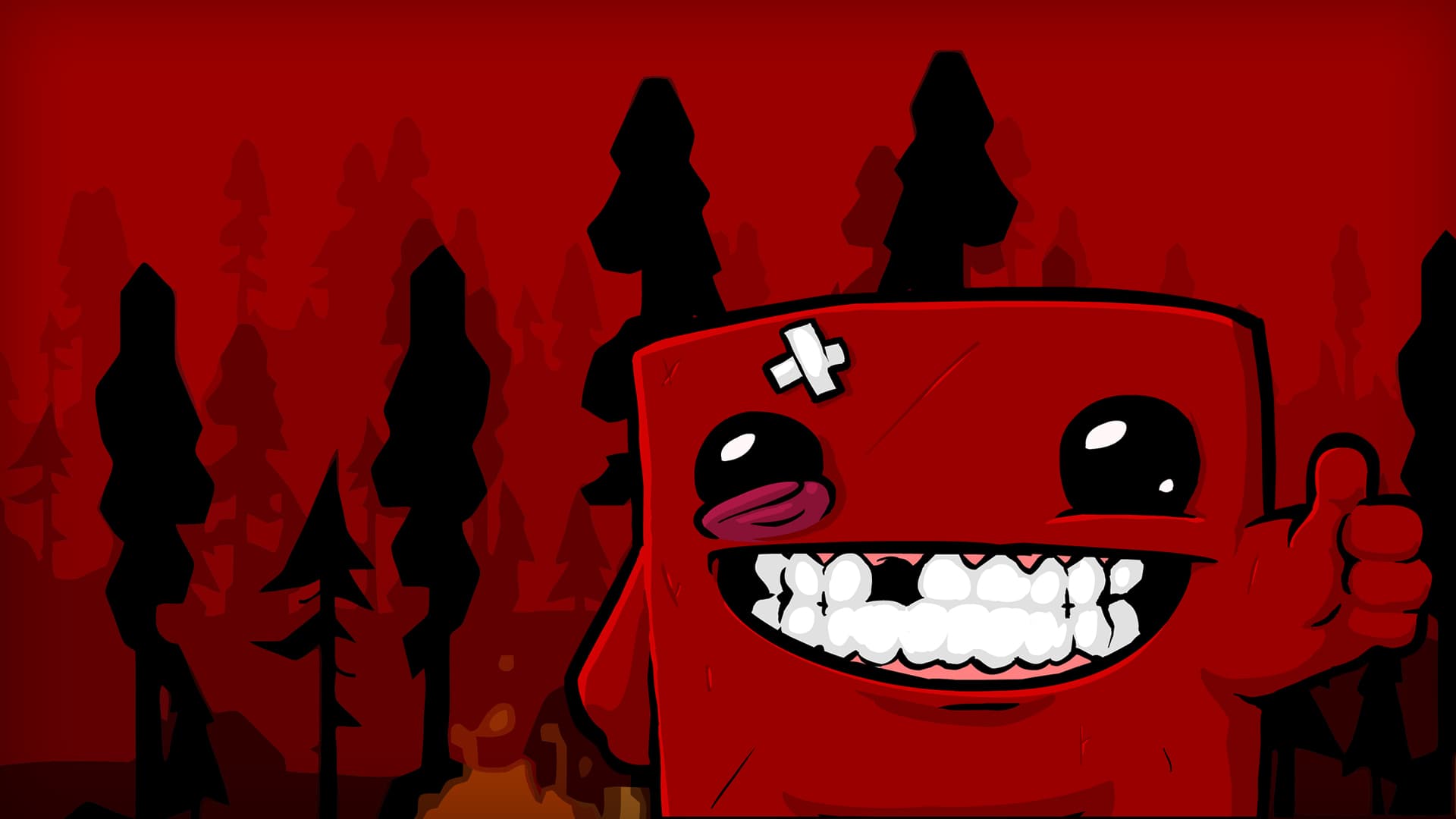 Super Meat Boy — key art