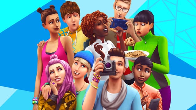 The Sims 4 key art