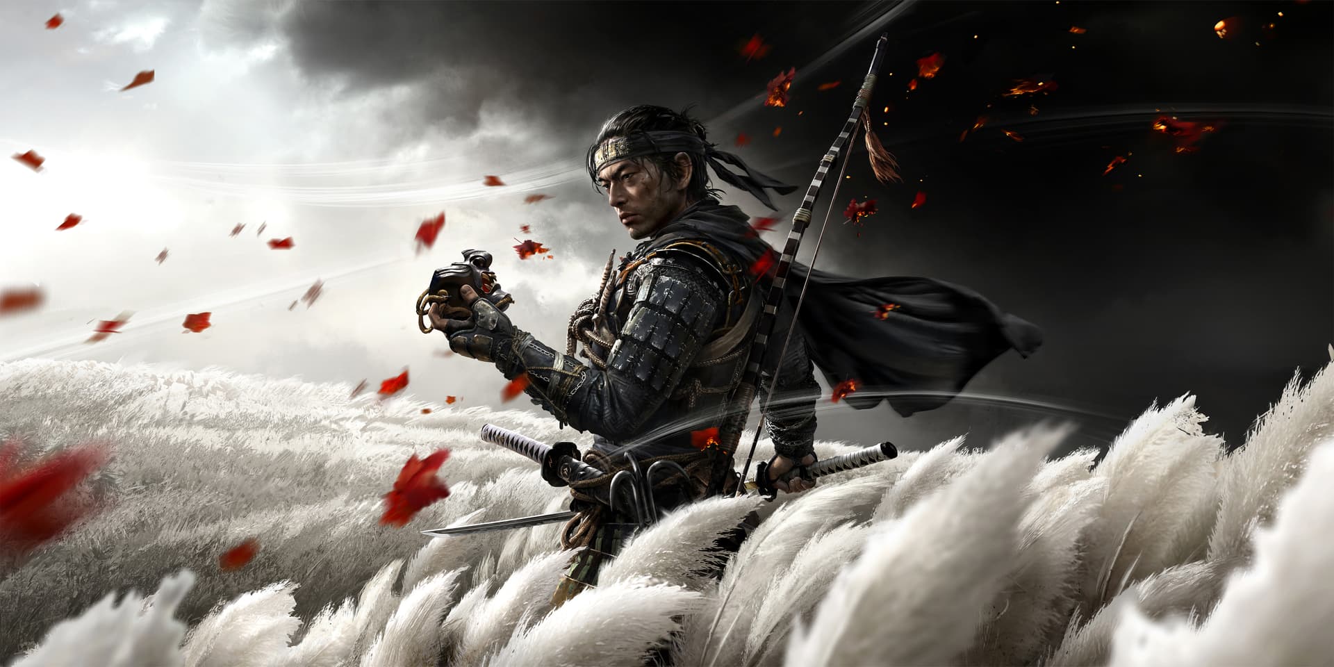 Ghost of Tsushima — key art