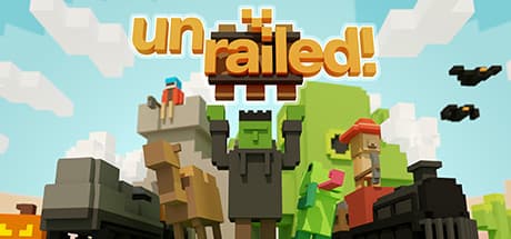 Unrailed! header art