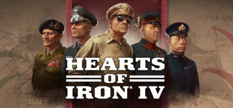 Hearts of Iron IV — key art