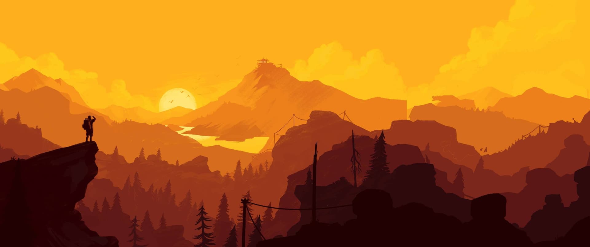 Firewatch — key art