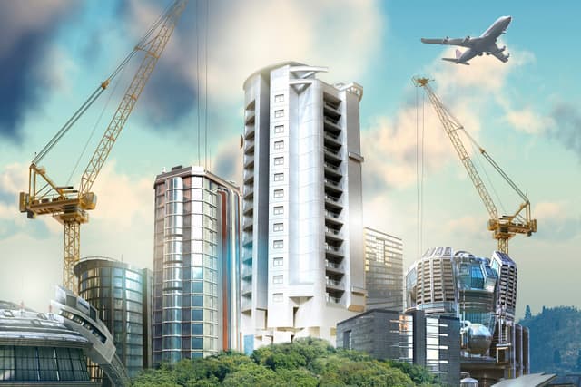 Cities: Skylines key art