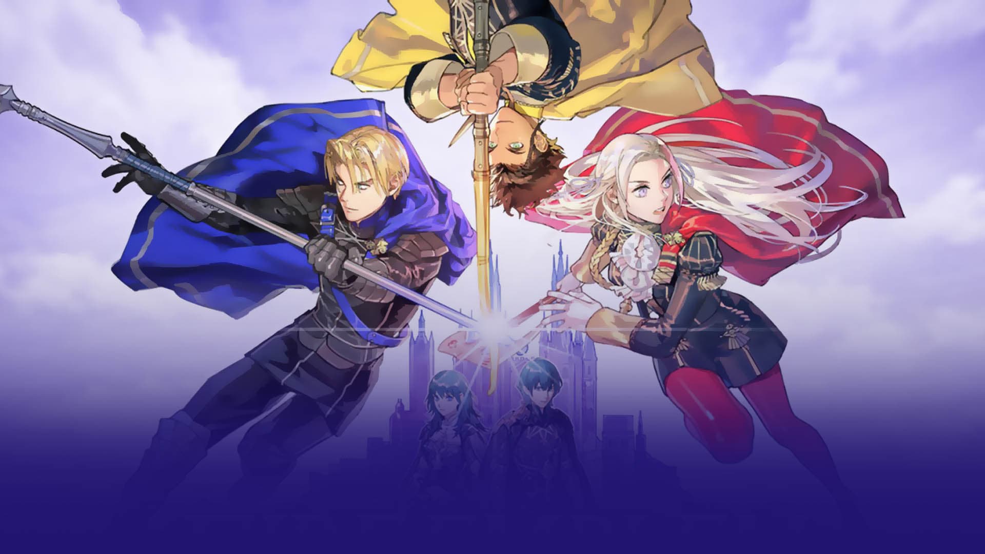 Fire Emblem: Three Houses — key art