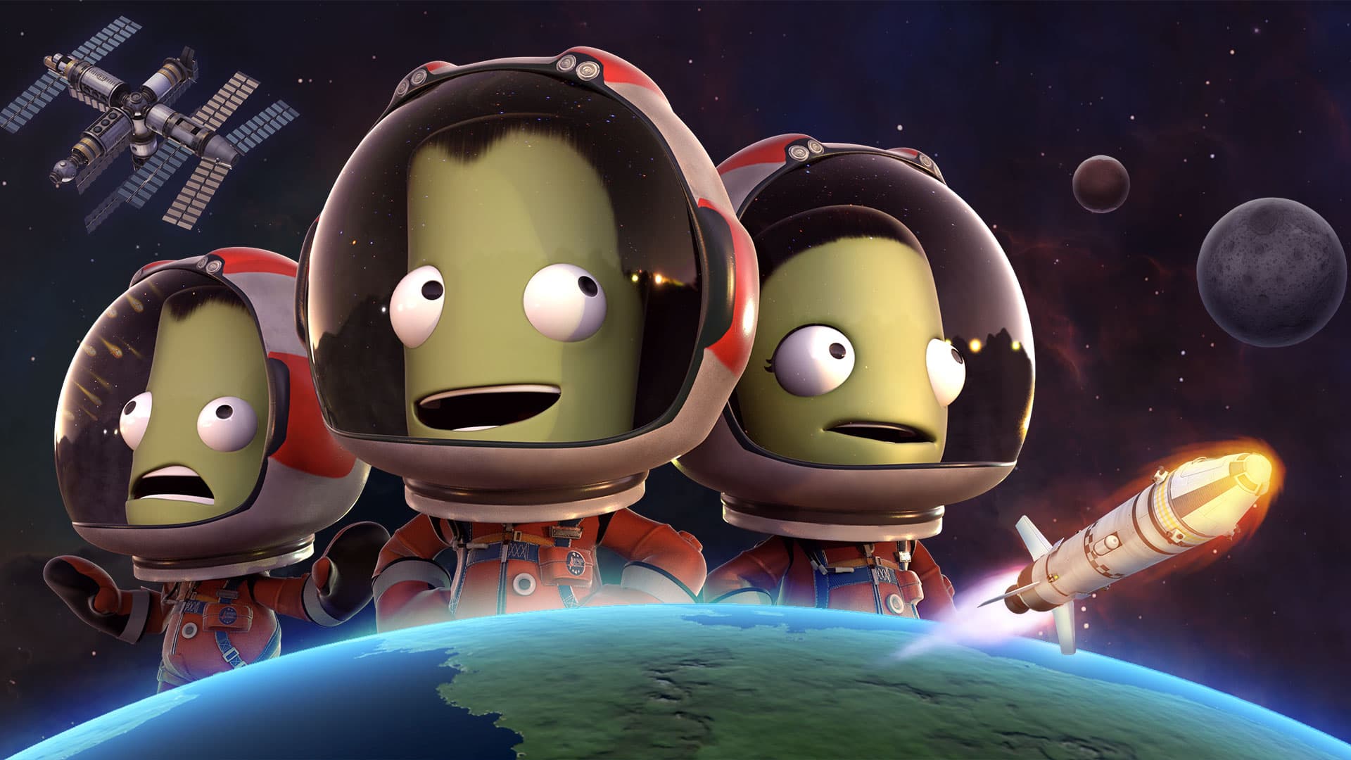 Kerbal Space Program — key art