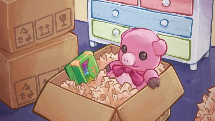 Unpacking — key art