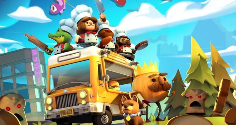 Overcooked! 2 — key art