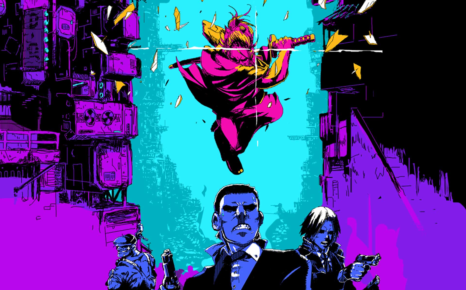 Katana ZERO — key art